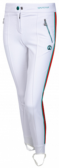Брюки женские SportAlm Field EB Optical White - Фото 1 большая