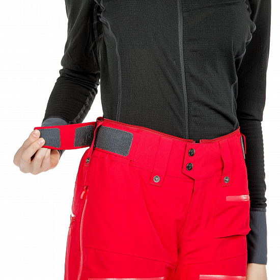 Брюки женские Norrona Lofoten Gore-Tex Insulated Jester Red - Фото 4 большая