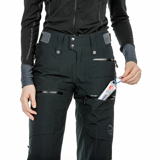 Брюки женские Norrona Lofoten Gore-Tex Insulated Caviar - Фото 8 большая