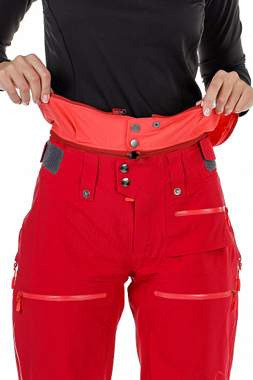 Брюки женские Norrona Lofoten Gore-Tex Pro Jester Red - Фото 4 большая