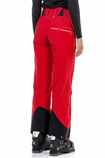 Брюки женские Norrona Lofoten Gore-Tex Pro Jester Red - Фото 8 большая