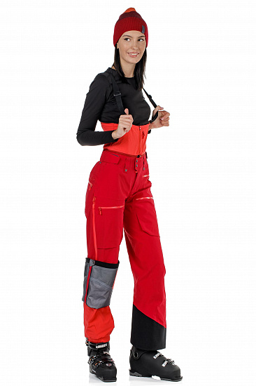 Брюки женские Norrona Lofoten Gore-Tex Pro Jester Red - Фото 14 большая