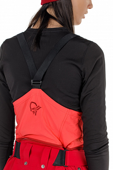 Брюки женские Norrona Lofoten Gore-Tex Pro Jester Red - Фото 16 большая