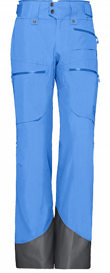 Брюки женские Norrona Lofoten Gore-Tex Insulated Campanula - Фото 1 большая