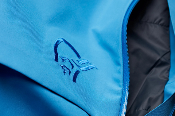 Брюки женские Norrona Lofoten Gore-Tex Insulated Campanula - Фото 5 большая