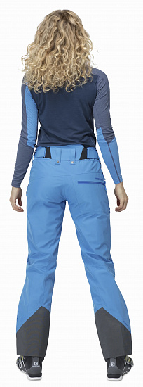 Брюки женские Norrona Lofoten Gore-Tex Insulated Campanula - Фото 7 большая