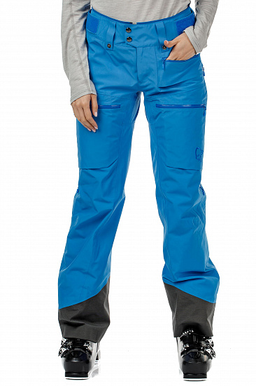 Брюки женские Norrona Lofoten Gore-Tex Insulated Campanula - Фото 9 большая