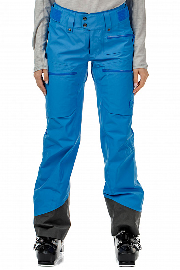 Брюки женские Norrona Lofoten Gore-Tex Insulated Campanula - Фото 10 большая