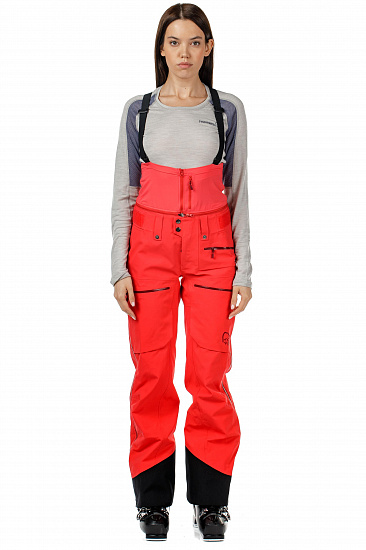 Брюки женские Norrona Lofoten Gore-Tex Pro Crisp Ruby - Фото 2 большая