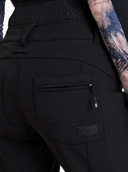 Брюки женские Roxy Rising High Black - Фото 2 большая