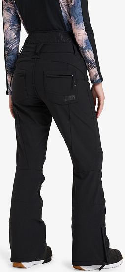 Брюки женские Roxy Rising High Black - Фото 6 большая