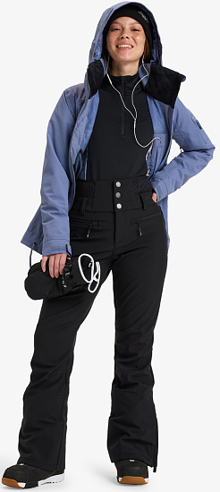 Брюки женские Roxy Rising High Black - Фото 7 большая