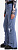 Брюки женские Roxy Rising High Blue - Фото 6 малая