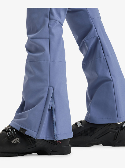 Брюки женские Roxy Rising High Blue - Фото 4 большая