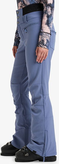 Брюки женские Roxy Rising High Blue - Фото 6 большая