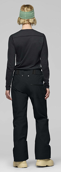 Брюки женские Norrona Lofoten Gore-Tex Insulated Caviar Black - Фото 4 большая