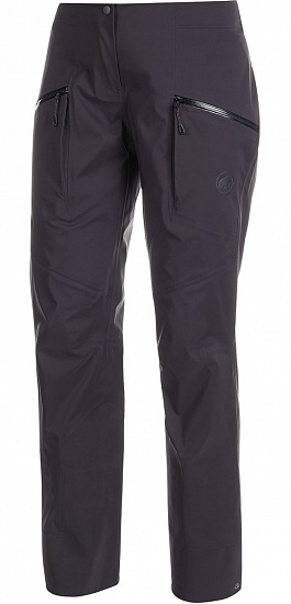 Брюки женские Mammut Haldigrat HS Black - Фото 1 большая