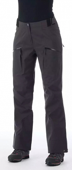 Брюки женские Mammut Haldigrat HS Black - Фото 2 большая