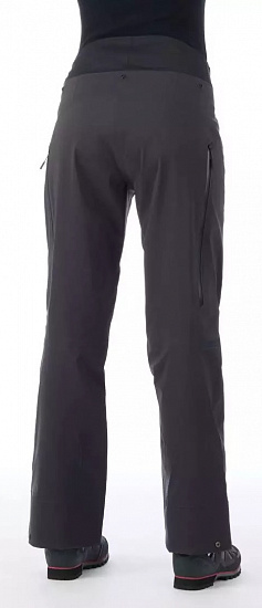 Брюки женские Mammut Haldigrat HS Black - Фото 3 большая