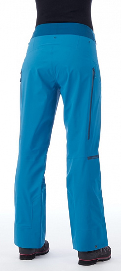 Брюки женские Mammut Haldigrat HS Sapphire - Фото 3 большая