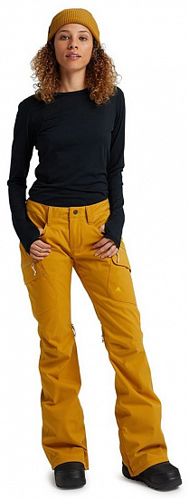 Брюки женские Burton Gloria Insulated Harvest Gold - Фото 2 большая