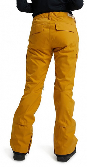 Брюки женские Burton Gloria Insulated Harvest Gold - Фото 4 большая