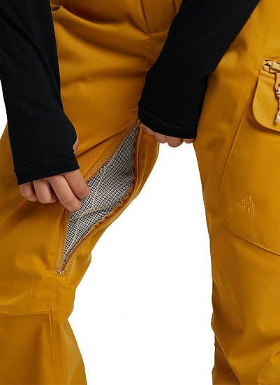 Брюки женские Burton Gloria Insulated Harvest Gold - Фото 7 большая