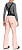 Брюки женские Roxy Torah Bright Vitaly Bib J Snpt Coral Cloud - Фото 2 малая