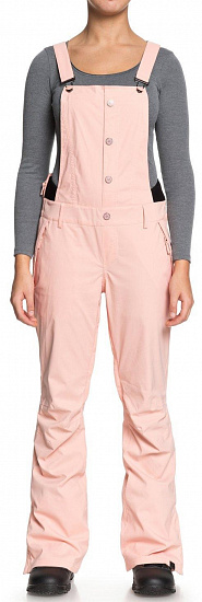 Брюки женские Roxy Torah Bright Vitaly Bib J Snpt Coral Cloud - Фото 1 большая