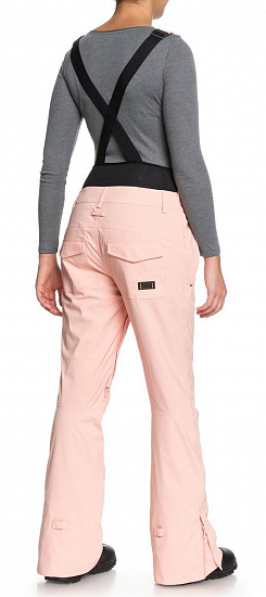 Брюки женские Roxy Torah Bright Vitaly Bib J Snpt Coral Cloud - Фото 2 большая