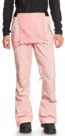 Брюки женские Roxy Torah Bright Vitaly Bib J Snpt Coral Cloud - Фото 3 большая