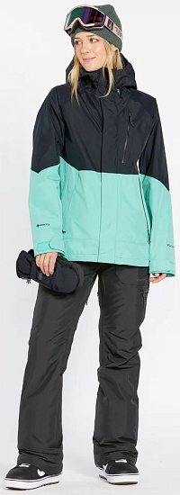 Брюки женские Volcom Knox Ins Gore-Tex Black - Фото 2 большая