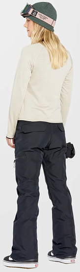 Брюки женские Volcom Knox Ins Gore-Tex Black - Фото 6 большая