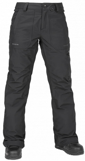 Брюки женские Volcom Knox Ins Gore-Tex Black - Фото 1 большая