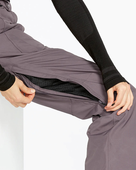 Брюки женские Volcom Knox Ins Gore-Tex Dusty Lavender - Фото 7 большая