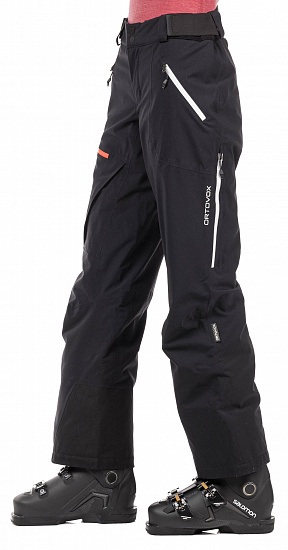 Брюки женские Ortovox 2L Swisswool Andermatt Black Raven - Фото 3 большая