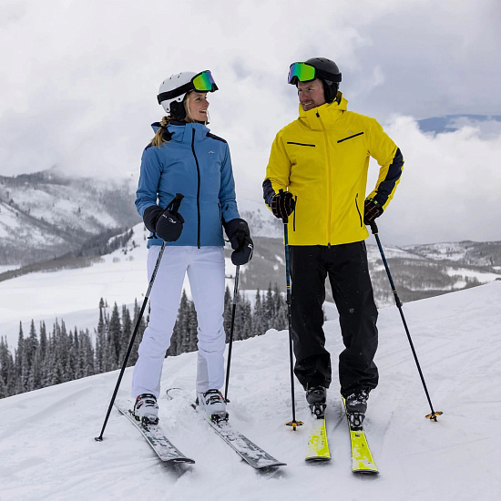 Брюки женские Kjus Formula White - Фото 3 большая