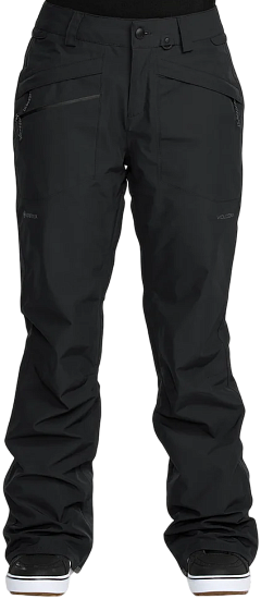 Брюки женские Volcom Kanyon Ins Gore Black - Фото 3 большая