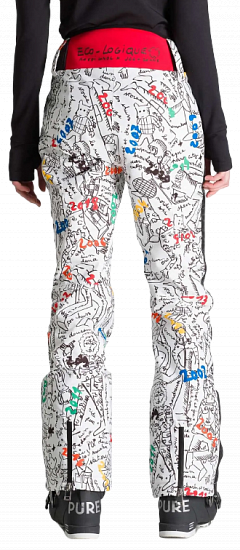 Брюки женские Rossignol JCC Eco-Logic Ski Galaxy - Фото 4 большая