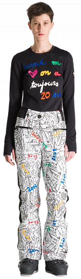 Брюки женские Rossignol JCC Eco-Logic Ski Galaxy - Фото 5 большая