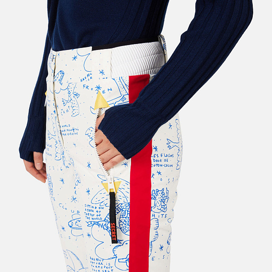 Брюки женские Rossignol JCC Sublim Snow Angel Artic Print - Фото 5 большая