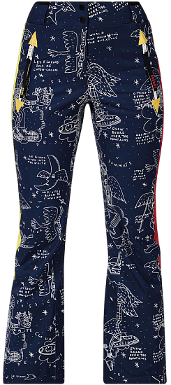 Брюки женские Rossignol JCC Sublim Snow Angel Cosmic Print - Фото 1 большая