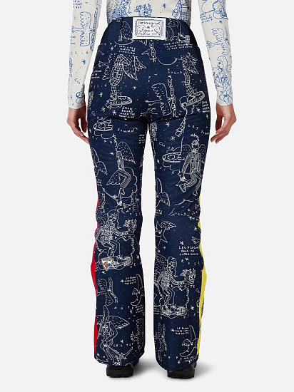Брюки женские Rossignol JCC Sublim Snow Angel Cosmic Print - Фото 3 большая