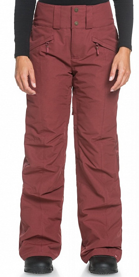 Брюки женские Roxy Spiral Oxblood Red - Фото 1 большая