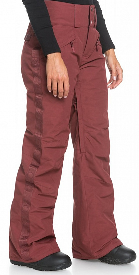 Брюки женские Roxy Spiral Oxblood Red - Фото 2 большая