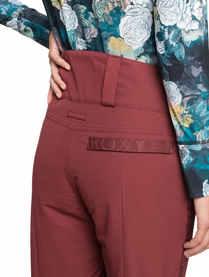 Брюки женские Roxy Spiral Oxblood Red - Фото 5 большая