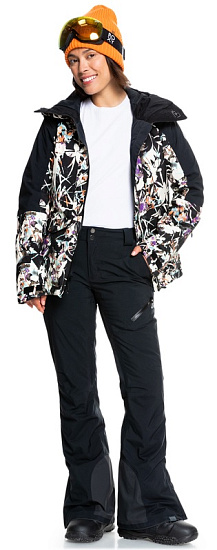 Брюки женские Roxy Spridle True Black - Фото 6 большая