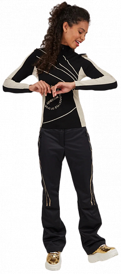 Брюки женские Sportalm Damian Black - Фото 7 большая