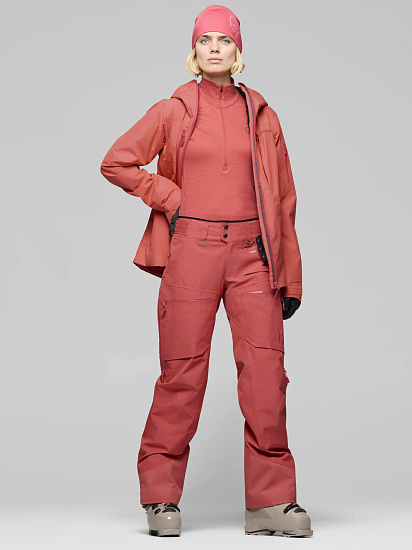 Брюки женские Norrona Lofoten Gtx Insulated Baked Apple - Фото 5 большая