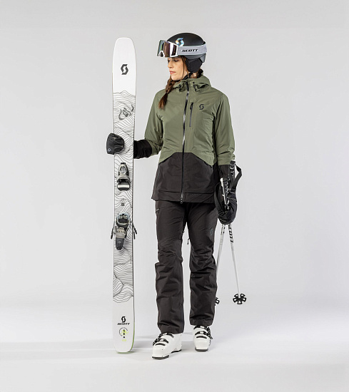 Брюки женские Scott Ultimate Dryo Ripstop Black - Фото 11 большая